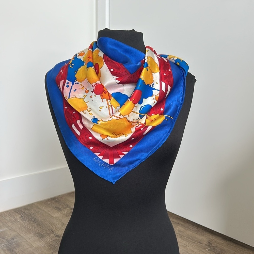 Vintage Rush Limbaugh Silk Scarf